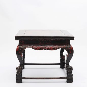 Qing Dynasty Center Table with Original Lacquer, Shanxi circa 1820-1840