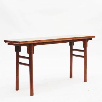 Chinese Ming Style Peach Wood Altar Table