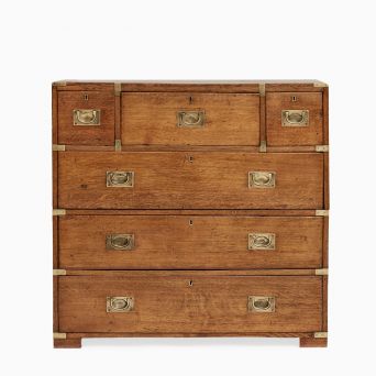 English 19th Century Military Campaign Chest
