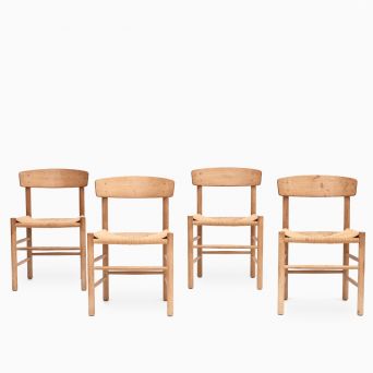 Børge Mogensen - Set of 4 J39 Dining Chairs