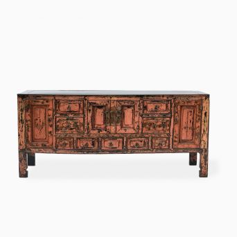 Chinese Art Deco Kang Cabinet