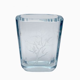 Glasvase fra Strömbergshyttan Glasværk, 1950'erne