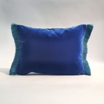 Cushion with fringe