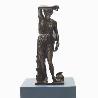 Ferdinand Barbedienne Bronze Sculpture of Diana of Gabii