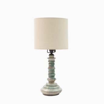 Kähler Glazed Stoneware Table Lamp by Svend Hammershøi